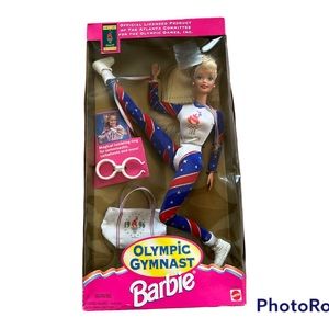 Vintage 1996 Olympic Gymnast Barbie